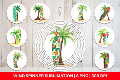 Wind Spinner Surfboard Sublimation artnoy 