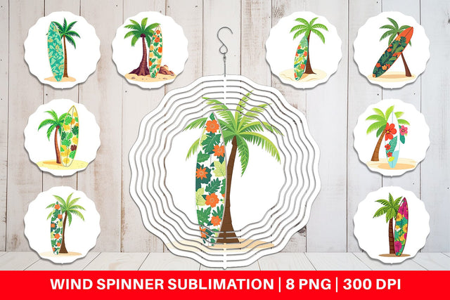 Wind Spinner Surfboard Sublimation artnoy 