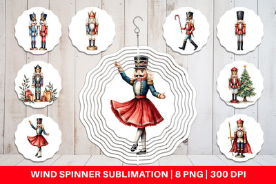 Wind Spinner Timeless Nutcracker Sublimation artnoy 