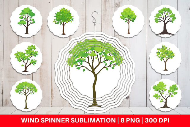 Wind Spinner Tree Sublimation artnoy 