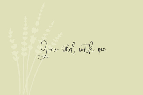 Windswept Heart Script Font Beck McCormick 