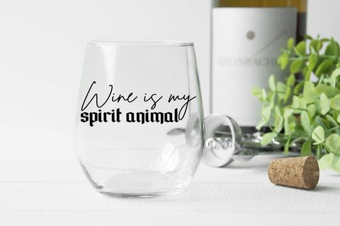 Wine Glass Bundle - 15 Designs PNG SVG DXF EPS SVG So Fontsy Design Shop 