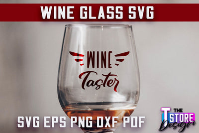 Wine Glass SVG Design | Alcohol SVG Quotes | Glass SVG Quotes SVG The T Store Design 