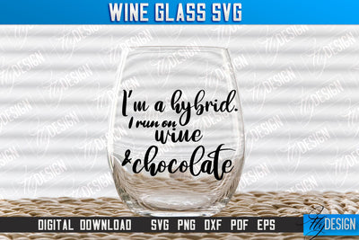 Wine Glass SVG Design | Alcohol SVG Quotes | Glass SVG Quotes v.1 SVG Fly Design 