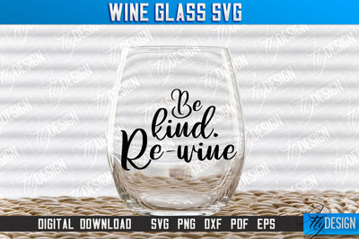 Wine Glass SVG Design | Alcohol SVG Quotes | Glass SVG Quotes v.1 SVG Fly Design 