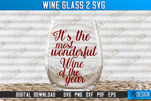 Wine Glass SVG Design | Alcohol SVG Quotes | Glass SVG Quotes v.2 SVG Fly Design 