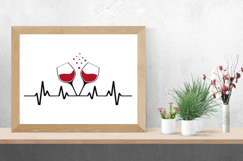 Wine Glass SVG Design SVG Designangry 