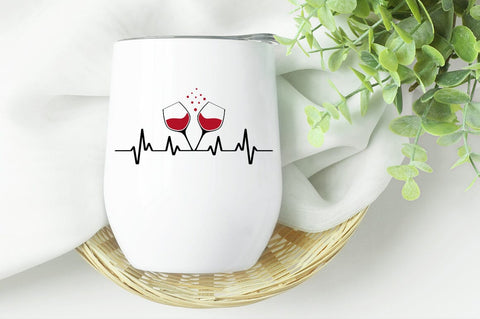 Wine Glass SVG Design SVG Designangry 