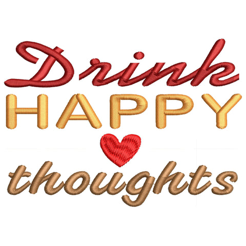 Wine Quotes Embroidery Designs Bundle – 15 Funny Wine Sayings, Digital Embroidery Files for Wine Lovers, Bar & Kitchen Decor Embroidery/Applique DESIGNS HappyDesignStudio 