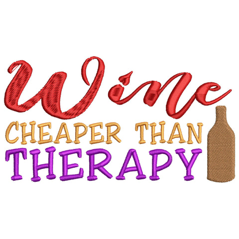 Wine Quotes Embroidery Designs Bundle – 15 Funny Wine Sayings, Digital Embroidery Files for Wine Lovers, Bar & Kitchen Decor Embroidery/Applique DESIGNS HappyDesignStudio 