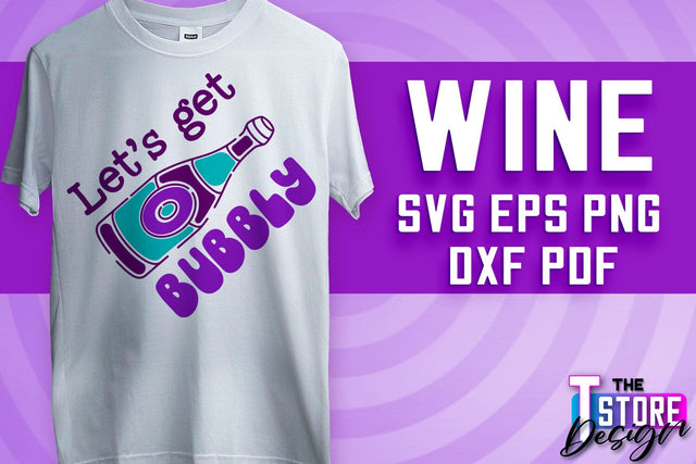 Wine SVG Design | Alcohol SVG Quotes | Party SVG Quotes v.2 SVG The T Store Design 