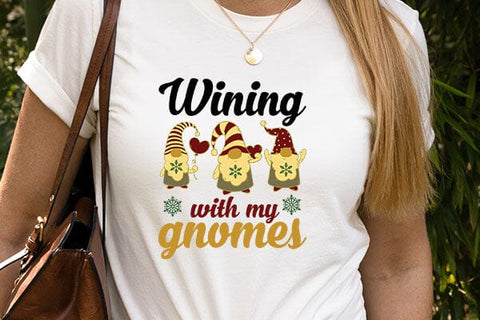 Wining With My Gnomes SVG Angelina750 
