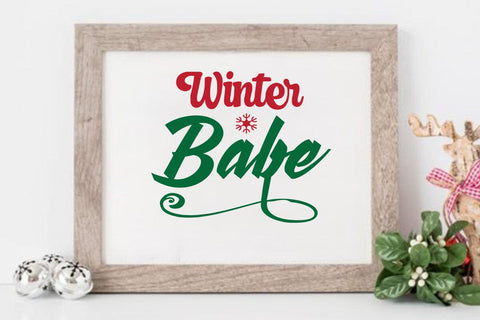 winter babe SVG Angelina750 