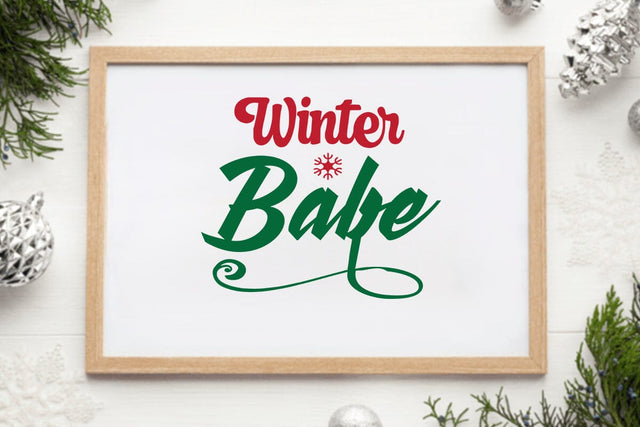 winter babe SVG Angelina750 