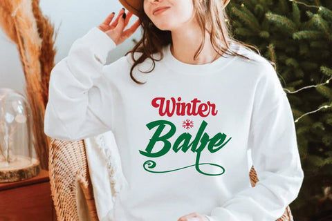 winter babe SVG Angelina750 