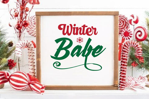 winter babe SVG Angelina750 