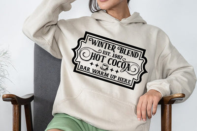Winter Blend est 1987 hot cocoa bar warm up here SVG Angelina750 