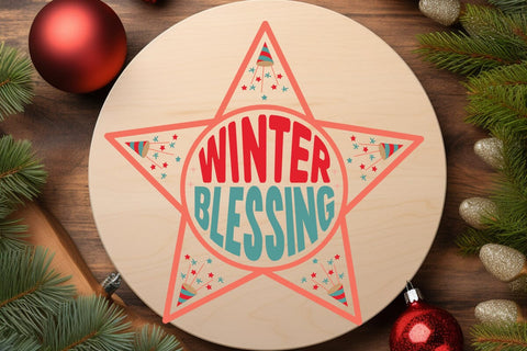 Winter blessing SVG Angelina750 
