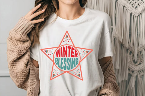 Winter blessing SVG Angelina750 