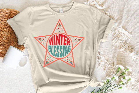 Winter blessing SVG Angelina750 