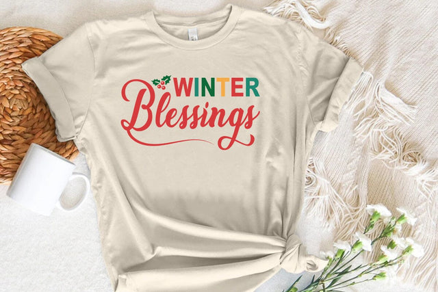 winter blessings SVG Angelina750 