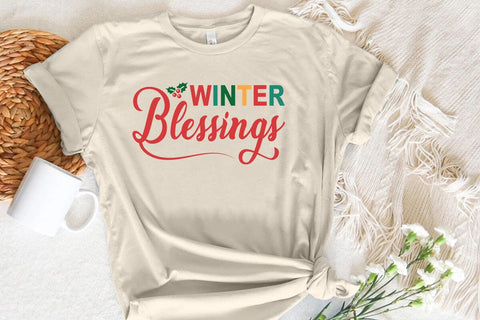 winter blessings SVG Angelina750 