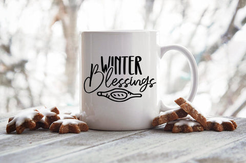 Winter blessings SVG Design SVG Designangry 