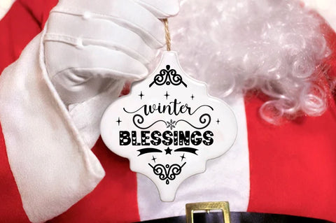 Winter blessings SVG Design SVG Regulrcrative 