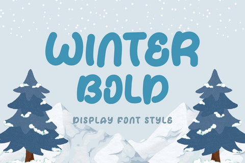 Winter Bold Font Prasetya Letter 