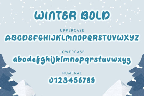 Winter Bold Font Prasetya Letter 