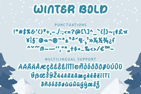 Winter Bold Font Prasetya Letter 