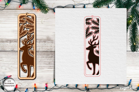 Winter Bookmarks Laser Cut Bundle SVG SvgOcean 