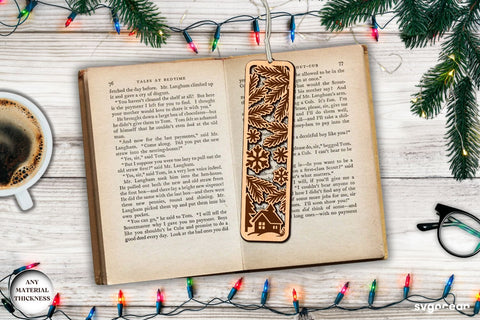 Winter Bookmarks Laser Cut Bundle SVG SvgOcean 
