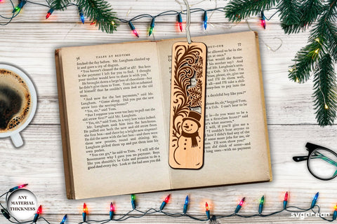 Winter Bookmarks Laser Cut Bundle SVG SvgOcean 