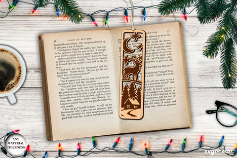 Winter Bookmarks Laser Cut Bundle SVG SvgOcean 