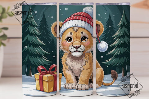 Winter Cub Gift Snowy Tumbler Wrap Sublimation sassyprint 