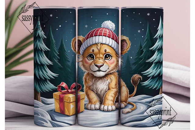 Winter Cub Gift Snowy Tumbler Wrap Sublimation sassyprint 