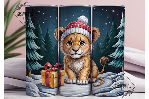 Winter Cub Gift Snowy Tumbler Wrap Sublimation sassyprint 