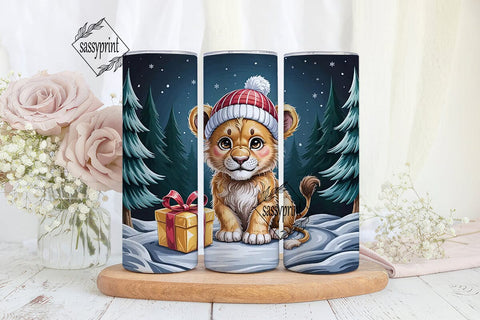 Winter Cub Gift Snowy Tumbler Wrap Sublimation sassyprint 