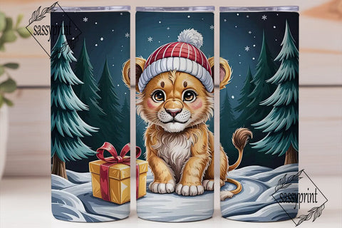 Winter Cub Gift Snowy Tumbler Wrap Sublimation sassyprint 