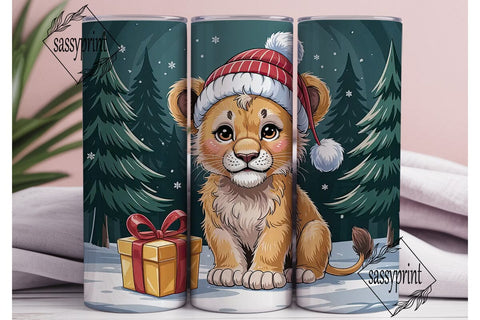 Winter Cub Gift Snowy Tumbler Wrap Sublimation sassyprint 