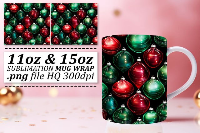Winter Delight 11oz/15oz Mug Wrap - Sublimation Sublimation afrosvg 
