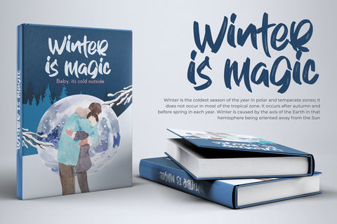 Winter Dreams - Playful Bouncing Display Font Font Mozzatype 