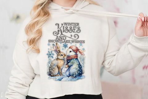 Winter Kisses And Snowflake Wishes Sublimation Sublimation Jagonath Roy 