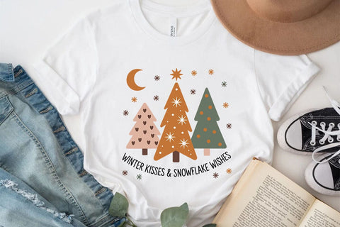 Winter Kisses & Snowflake Wishes SVG Angelina750 