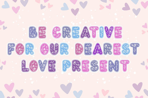 Winter Lovers Font Dm Letter Studio 