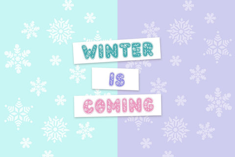 Winter Lovers Font Dm Letter Studio 