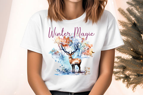 Winter magic Sublimation Sublimation Designangry 