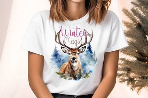 Winter magic Sublimation Sublimation Designangry 