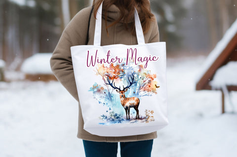 Winter magic Sublimation Sublimation Designangry 